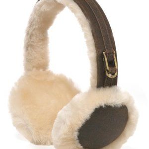 UGG Bomber Chocolate Earmuffs w box